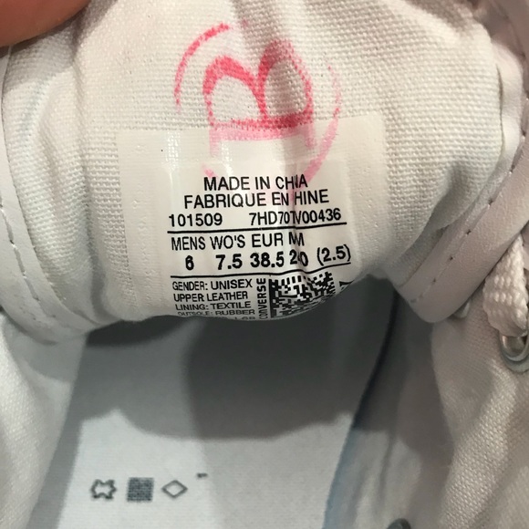 NWT Converse AdVulk JP Tumbled Leather White LT W - Picture 7 of 8